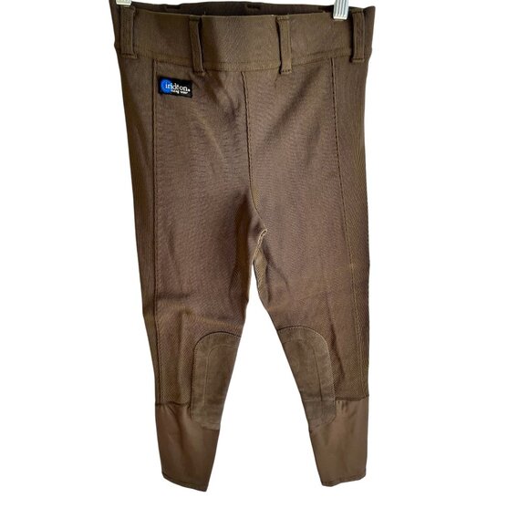 Irideon Riding Wear Medium Brown Equestrian Breeches Made In USA 86n - Picture 2 of 11